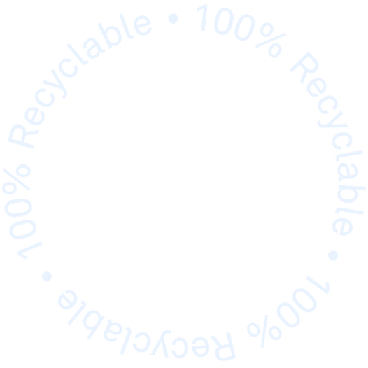 100% Recyclable