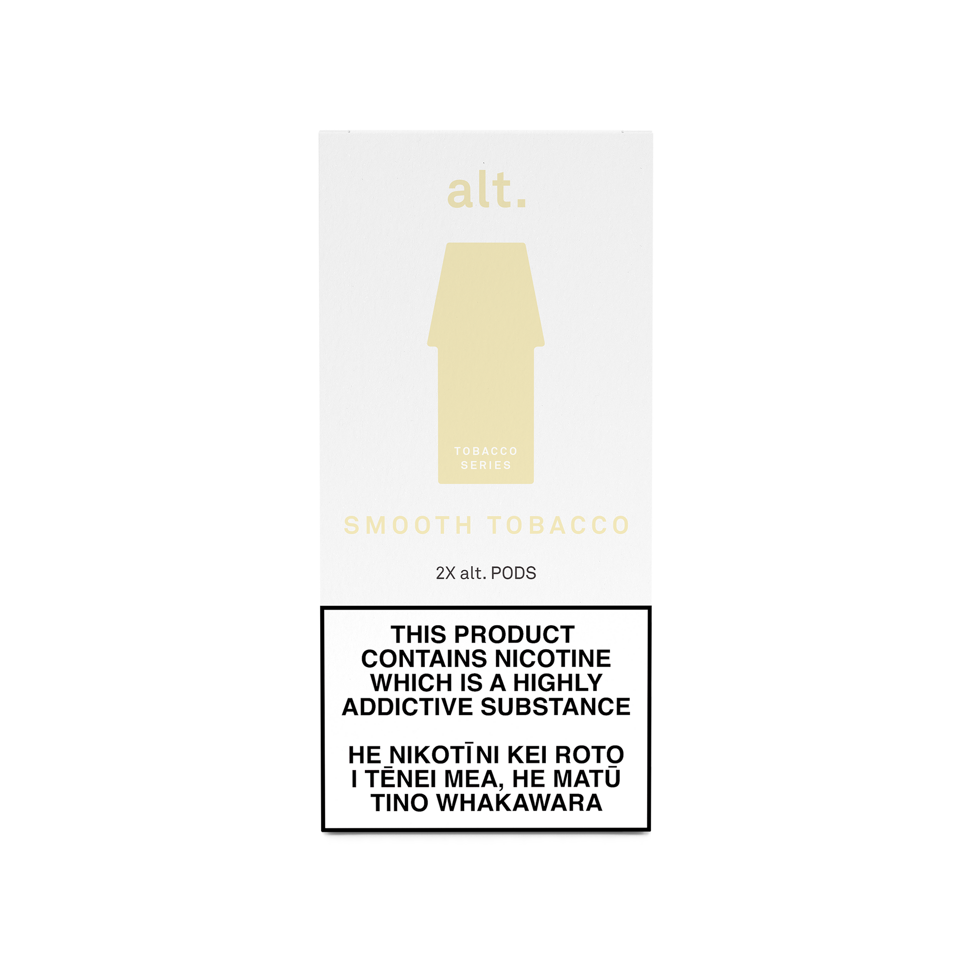alt. pod vape replacement pods smooth tobacco